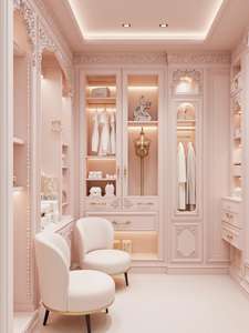 Armadio Moderno e Durevole in Melamina, Regolabile, per la Camera delle Ragazze - Product Image 4