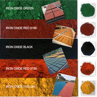 Pigment de ciment coloré chinois, colorant, noir, vert, oxyde de fer, rouge, Pigment inorganique, 15 ml