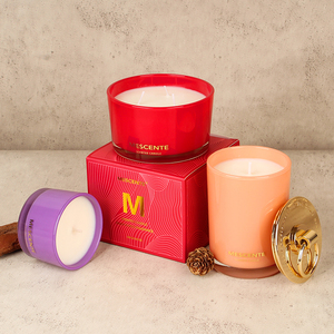 Mescente Christmas in <strong>Bulk</strong> Vessel <strong>Candle</strong> Custom Jar Luxury Scented <strong>Candle</strong> With Lid and Box - Product Image 4