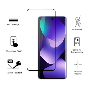 Protector de Pantalla Completo de Vidrio Templado 9H con Pegamento en Bordes 3D para Redmi <span class=keywords><strong>Note</strong></span> 15 4/5G - Product Image 2