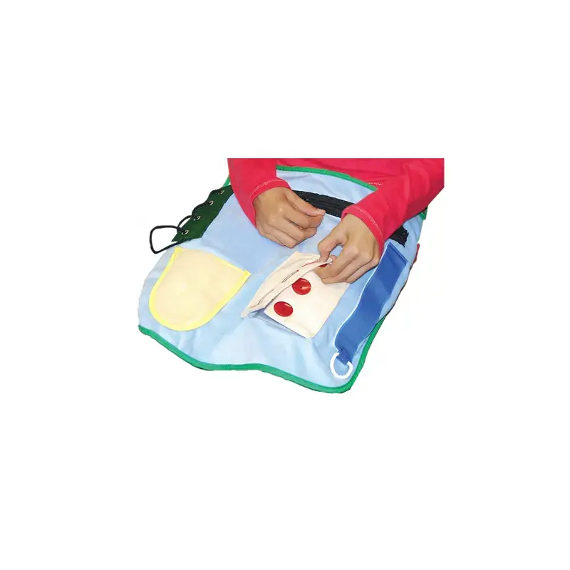 Sensory Therapy Activity Apron for Seniors & Adults with Dementia Alzheimers, Memory Loss Fidget & Sensory Apron