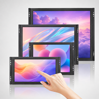 HCDZ Nouveau Moniteur Tactile Capacitif Portable Étanche 43 Pouces Android 1080P Vue Panoramique Commerciale 8G/16G RAM USB