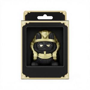 Caja para Figuras de Faraones del Museo, Embalaje de Papel Dorado, Regalo Artesanal, Cartón Rectangular, Diseño de Alta Gama, 9 Cajas - Product Image 1