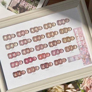 Lot de vernis gel magnétique effet œil de chat Moon Light 24 couleurs, gel UV cristal <span class=keywords><strong>9D</strong></span>, vernis à ongles œil de chat, vente en gros - Product Image 1