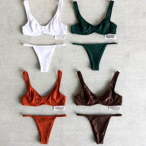 2025 nuovo Design Sexy due pezzi Micro Bikini personalizzato OEM Mini <span class=keywords><strong>costumi</strong></span> <span class=keywords><strong>da</strong></span> <span class=keywords><strong>bagno</strong></span> per Beachwear in vendita - Product Image 2