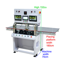 Machine de collage IC à tête unique Weicai pour réparation d'écrans LCD, ACF, TAB, COF