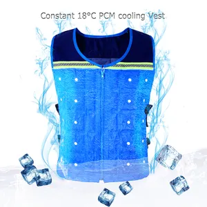 새로운 Desgin 최고 품질 PCM 냉각 조끼 냉각 의류 얼음 젤 바디 냉각 차가운 의류