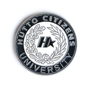 Pièce de collection personnalisée en argent antique, double face, motif bouclier du Capitole, design à remplir de peinture, vente en gros, excellent rapport qualité-prix - Product Image 3