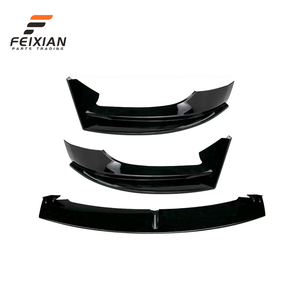 Prix de gros pour <span class=keywords><strong>Tesla</strong></span> <span class=keywords><strong>MODEL</strong></span> <span class=keywords><strong>3</strong></span> Y 2016-2023 Style AD Sans perçage Lame avant séparatrice Aileron de tuning à visser Universel FEIXIAN - Product Image 3