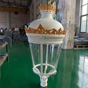 Lámpara de Jardín LED Clásica Europea IP66, Farola Decorativa, 3000K 4000K 5000K, Aluminio Fundido a Presión - Product Image 1
