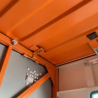 Conteneur de stockage mobile pliable et portable de 3m, 4m, 6m, en kit plat