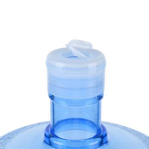 FUXI Brand Made in China PE Non Spill Easy-to-open Ribbed Closure 55mm <b>Bottle</b> Cap Pull Ring for Cups (Custom Logo Available) - Product Image 2