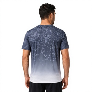 Camiseta Deportiva Premium para Hombre, Manga Corta, Cuello Redondo, Diseño Abstracto, Ligera, para Entrenamiento y Uso Diario - Product Image 2