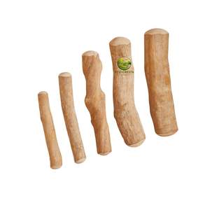 Os à mâcher en bois de café naturel pour chiens, bâtonnet à mâcher en bois de café, jouet en bois pour nettoyer les dents des animaux de compagnie - Product Image 3