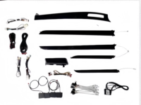 Kit d'éclairage ambiant dynamique pour voiture SJC, 64 couleurs, ciel étoilé, LED, décoration intérieure, lampe d'ambiance pour Mitsubishi Lancer EX 2009-2016
