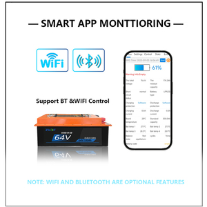 Zkdf 64v100ah năng lượng mặt trời sạc biến tần tốc độ thấp xe điện điện pin <span class=keywords><strong>lithium</strong></span> gói LiFePO4 sprismatic hiệu quả cao - Product Image 4