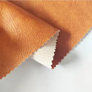 Cetak kustomisasi kulit sintetis lembar Sofa PVC kulit imitasi