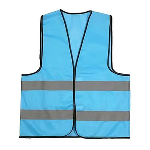 Biểu tượng tùy chỉnh có sẵn khả năng hiển thị cao xây dựng Cuộc Bầu Cử xe đạp Orange Red vải màu xanh lá cây băng phản chiếu an toàn Áo khoác vest - Product Image 5