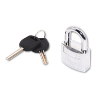 Vente en gros 40-50mm Serrure à code clé Combinaison de verrouillage de porte en verre Acier alliage de zinc aluminium PC Serrure à cylindre Cadenas Serrures de porte en boîte
