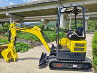 Mini-excavatrice Antspower 1,8 tonne avec moteur Yanmar |   Équipements de construction et de jardinage à haute efficacité en provenance de Chine