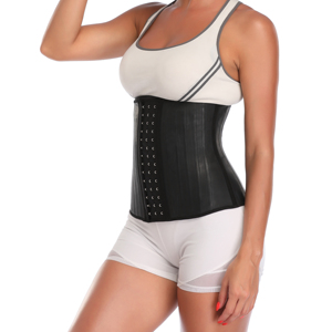 Ceinture minceur en Latex pour femmes, Corset pour affiner la taille, effet <span class=keywords><strong>ventre</strong></span> plat, appareil de maintien - Product Image 2