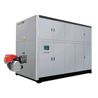 Chaudière à gaz industrielle YCH 4/5000 à faible teneur en azote, entièrement prémélangée, à condensation, 500 kW-4200 kW, sortie d'air chaud horizontale automatique