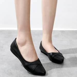 <span class=keywords><strong>Scarpe</strong></span> singole <span class=keywords><strong>da</strong></span> <span class=keywords><strong>donna</strong></span> con fondo morbido nero <span class=keywords><strong>da</strong></span> <span class=keywords><strong>donna</strong></span> <span class=keywords><strong>comode</strong></span> <span class=keywords><strong>scarpe</strong></span> basse a bocca superficiale <span class=keywords><strong>scarpe</strong></span> <span class=keywords><strong>da</strong></span> <span class=keywords><strong>lavoro</strong></span> professionali in pelle - Product Image 3