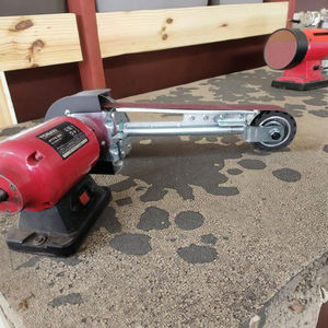 เครื่องขัดขอบไม้แบบสั่นแนวตั้ง <span class=keywords><strong>KAGA</strong></span> Factory Direct พร้อมสายพานขัดด้านข้าง - Product Image 2