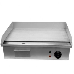 <b>Electric</b> Grill Griddle <b>Pan</b> Hotel Restaurant Kitchen Equipment Stainless Steel Griddle Table Top <b>Electric</b> Flat Plate Griddle - Product Image 4