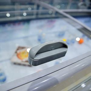 Commercial double compresseur supermarché libre-service promotion vitrine congélateur d'île deli affaire réfrigérateur - Product Image 4