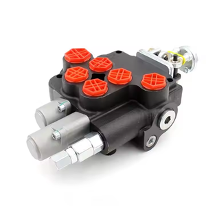 Vanne de direction hydraulique P80 à commande joystick, 2 bobines, monobloc, personnalisation et OEM - Product Image 3