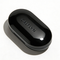 Baume de parfum solide CALFLYN, étui noir à rabat, baume parfumé portable, longue durée, marque privée, végan, parfum personnel
