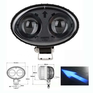 <b>Spot</b> Blue <b>LED</b> Light 8w Warehouse Safety Light XRL-1081A <b>Spot</b> Blue Light XRL-1081A - Product Image 1