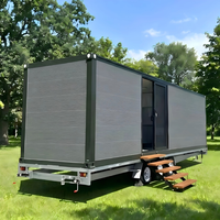 Maison de conteneur personnalisée, maison de jardin modulaire pliable, hôtel, maison d'été à deux chambres, maison préfabriquée facile à installer
