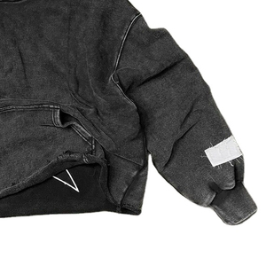 Nouveaux sweats à capuche zippés unis pour hommes, effet vieilli, vente en gros, qualité supérieure, prix bas, pour la vente en ligne - Product Image 3