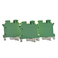 UTL CE & TUV Connecteur de fil électrique 6mm terre Connexion à vis modulaire rail din Terminal Block