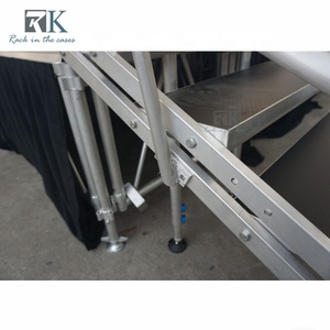 Plataforma de escenario de aleación de aluminio para ferias comerciales Etapas de instalación rápida - Product Image 2