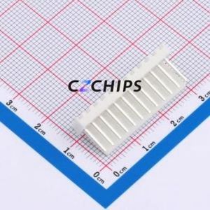 HC-2510-12AW-05 Wire-to-Board Pin Header Bent Lead Through Hole,P=2.54mm Connector 1x12P 2.54mm Right Angle Insert 12P - Product Image 1