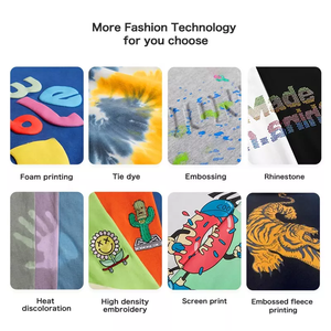 Sudadera de estilo escolar Vintage para hombre, con forro polar de 400gsm y letras estampadas doradas, con cuello redondo, servicio personalizado - Product Image 6