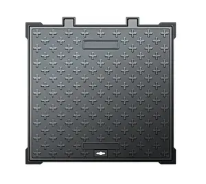 EN124 Customize Watertight Spheroidal Graphite Iron Manhole Cover For Drainage