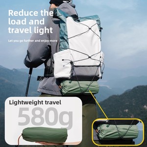 Colchón de Aire Portátil Ligero JIAWEI de TPU para Exteriores con Bomba de Inflado Integrada, Reposacabezas Integrado y Autoinflable - Product Image 3