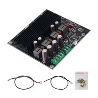 GGDX SAMP-300 Carte d'amplificateur de puissance HiFi 2 canaux à double cœur TPA3255 600W+ Version à économie d'énergie automatique