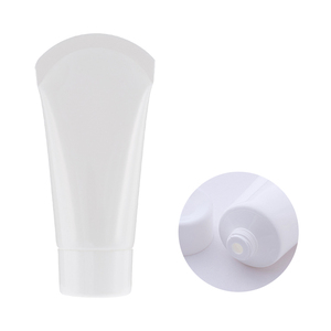 หลอดบีบเนื้อแมทสีดำขนาด 100 มล. 3.3 ออนซ์ แบบเติมได้ บรรจุภัณฑ์เครื่องสำอางแบบหลอดบีบพลาสติกสำหรับโลชั่นหรือครีม พร้อมฝาปิดแบบพลิก - Product Image 5