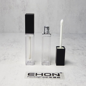 Flacon transparent de 7 ml, tube à gloss à lèvres mignon, vide, en plastique, personnalisable, contenant pour rouge à lèvres avec bouchon à vis, emballage de maquillage - Product Image 4