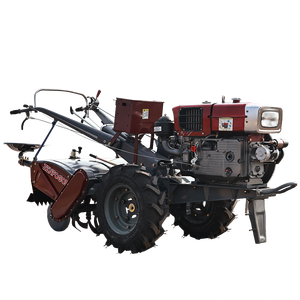 <span class=keywords><strong>Trattore</strong></span> Agricolo Compatto ZEYI <span class=keywords><strong>Rosso</strong></span> 18HP 2WD con Motore Diesel, Cambio e Fresa Inclusi - Product Image 1
