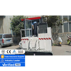 נתיב קומפוסט טרנר עם מים טנק קומפוסט ביצוע מכונות אורגני דשן סורק סוג קומפוסט טרנר מכונה - Product Image 2