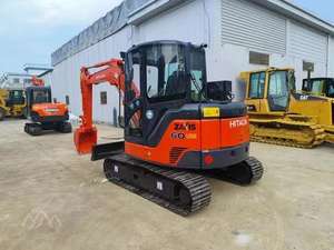 Excavatrice d'occasion HITACHI ZX65US Mini 6 tonnes, pelle hydraulique sur chenilles d'occasion ZX50U ZX70-3, bonnes performances en stock à vendre - Product Image 6