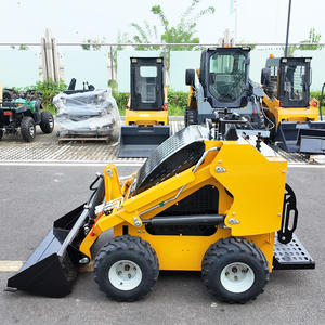 Быстрая доставка: Колесный/гусеничный мини-погрузчик с ковшом и фронтальным навесным оборудованием для землеройных работ, сертифицированный CE EPA - Product Image 3