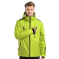 Men's Winter Ski Jacket, Waterproof Windbreaker Coat