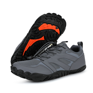 Zapatos de senderismo descalzos deportivos para <span class=keywords><strong>mujer</strong></span> con logotipo personalizado de fábrica, zapatos de senderismo para hombre, caja de punta ancha transpirable para <span class=keywords><strong>verano</strong></span> - Product Image 3